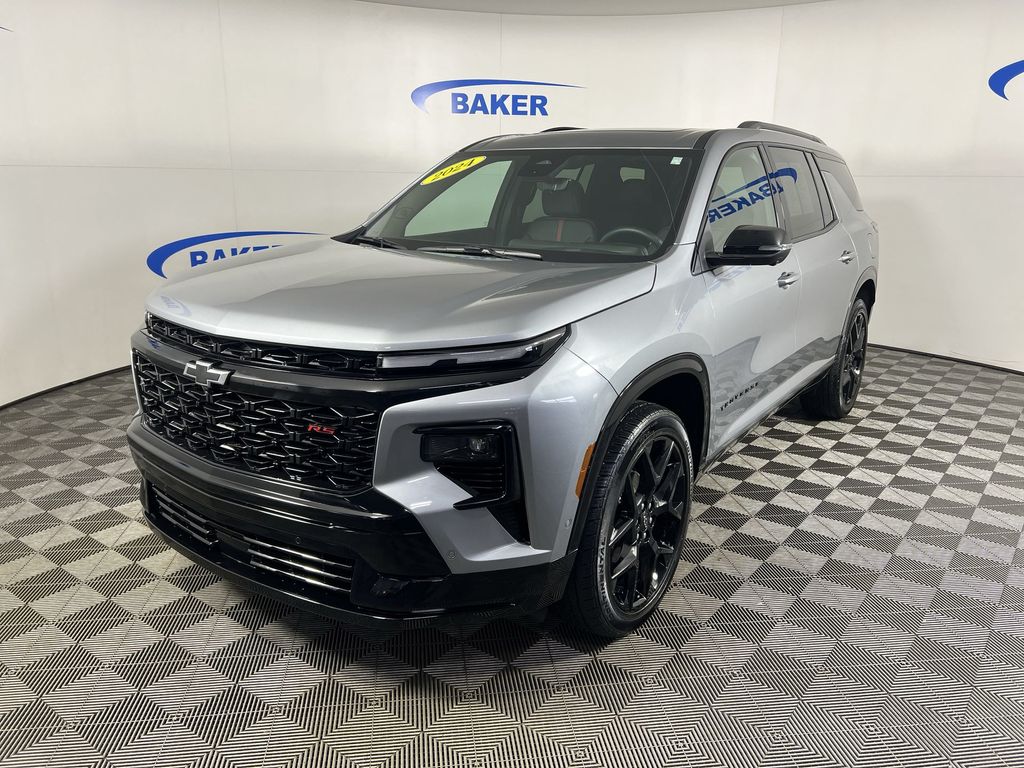 Sterling Gray Metallic 2024 Chevrolet Traverse RS AWD SUV / Crossover Four-Wheel Drive 8-Speed Automatic