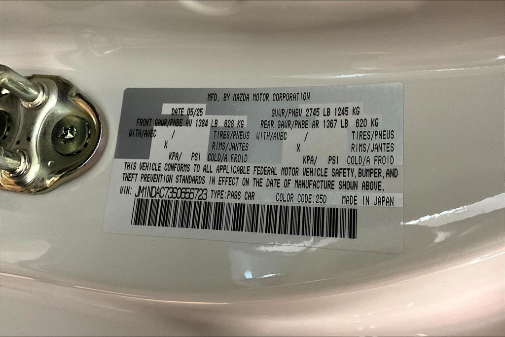 2025 Mazda MX-5 Miata Club - 8