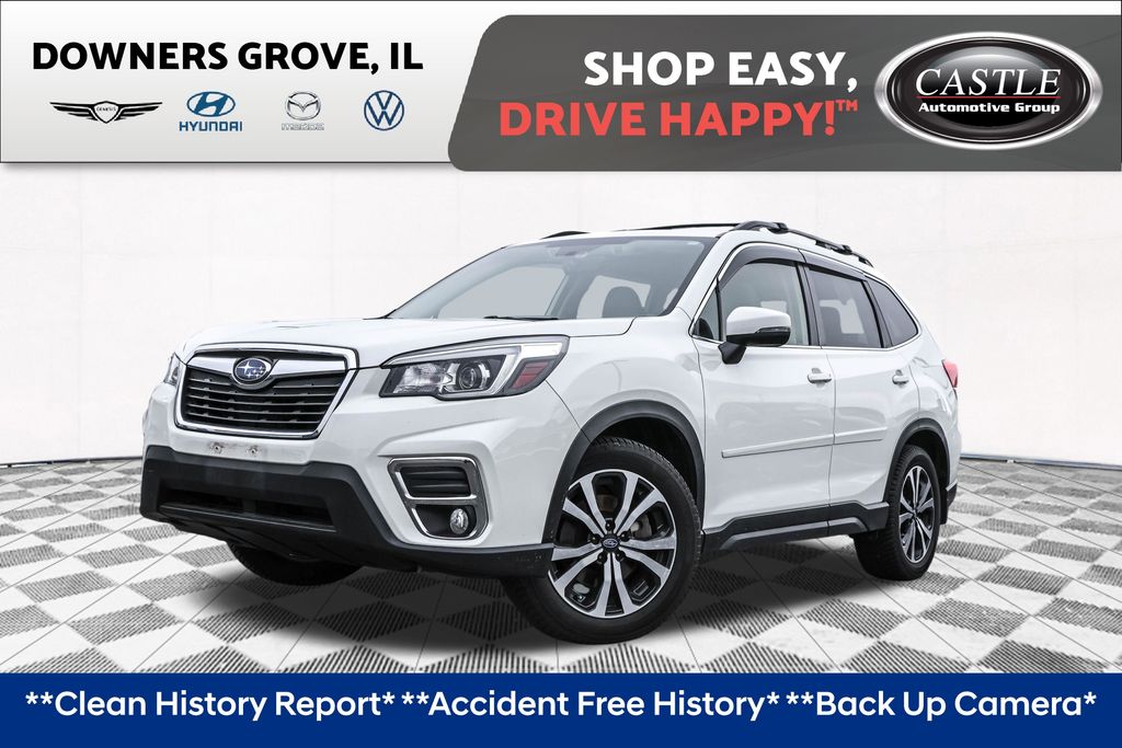 Crystal White Pearl 2020 Subaru Forester SUV / Crossover All-Wheel Drive Continuously Variable Transmission