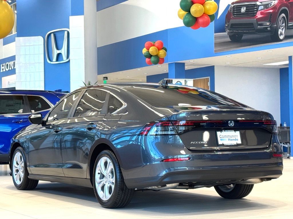 2025 Honda Accord LX Gray at Community Honda