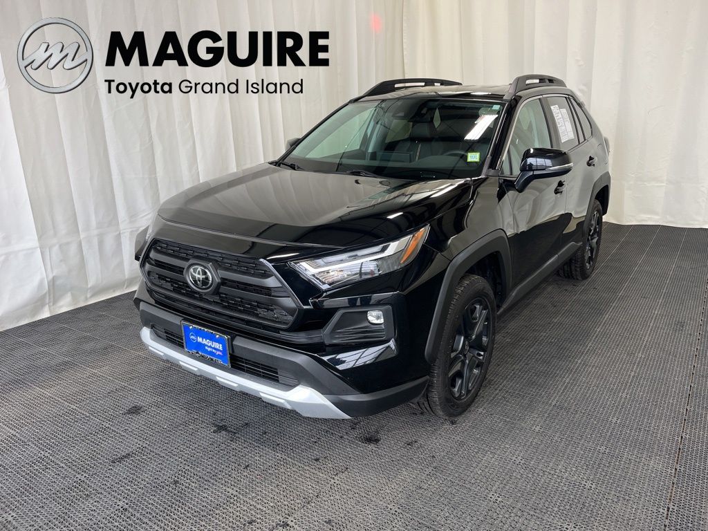 Black 2024 Toyota RAV4 Adventure AWD SUV / Crossover All-Wheel Drive 8-Speed Automatic