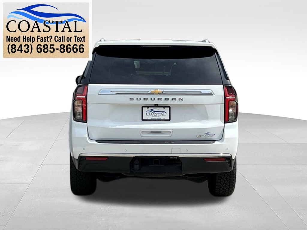 2022 Chevrolet Suburban LT White at Coastal Chevrolet Cadillac