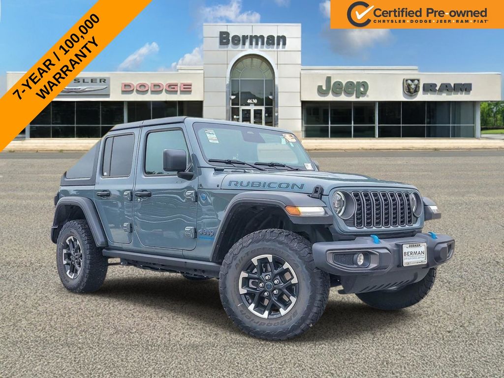 Anvil Clear Coat 2025 Jeep Wrangler 4xe SUV / Crossover Four-Wheel Drive 8-Speed Automatic