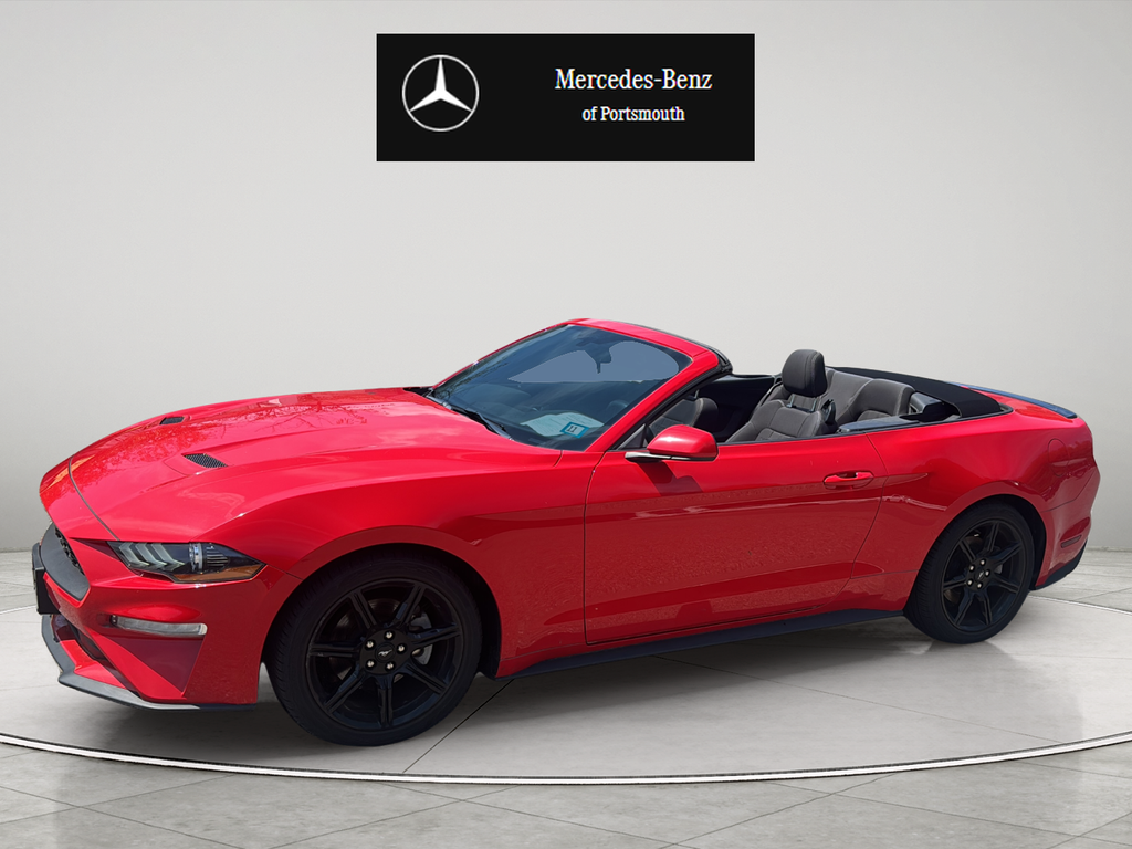 Race Red 2019 Ford Mustang Convertible Rear-Wheel Drive Automatic