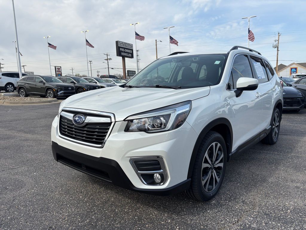 Crystal White Pearl 2019 Subaru Forester 2.5i Limited AWD SUV / Crossover All-Wheel Drive Continuously Variable Transmission