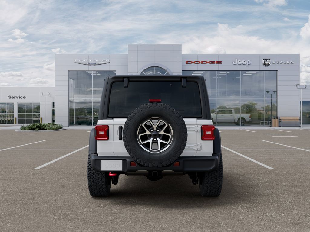 New 2026 Bright White Clearcoat Jeep Rubicon image 7