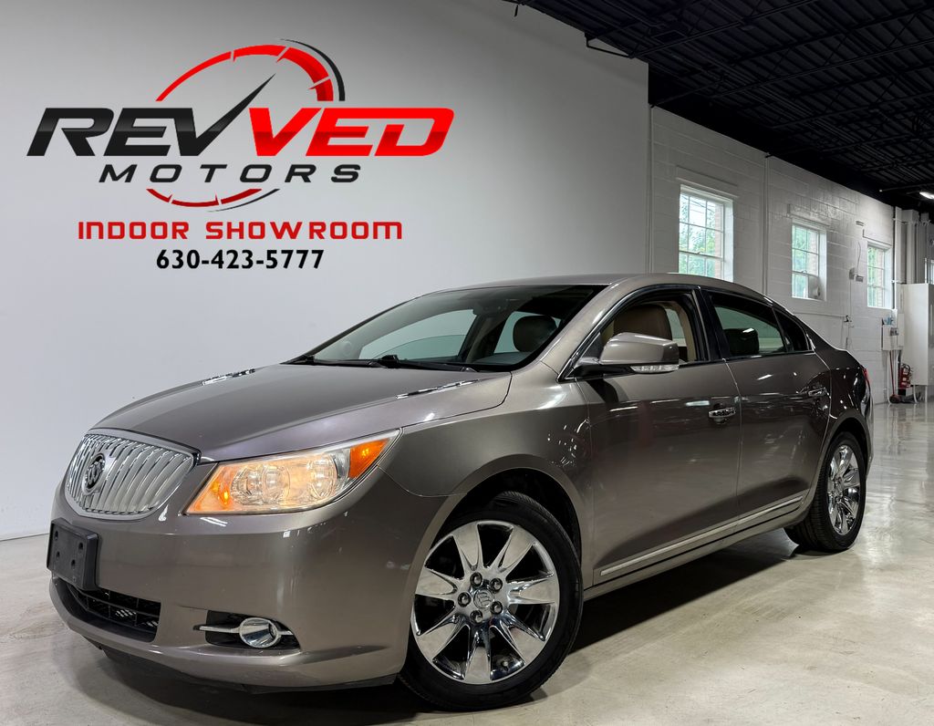 Gray (Mocha Steel Metallic) 2010 Buick LaCrosse Sedan Front-Wheel Drive 6-Speed Automatic Overdrive
