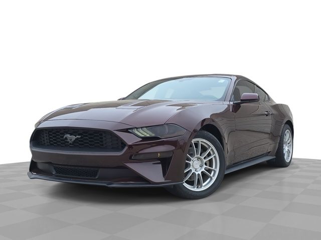 Red (Royal Crimson Metallic Tinted Clearcoat) 2018 Ford Mustang EcoBoost Coupe RWD Coupe Rear-Wheel Drive 6-Speed Manual
