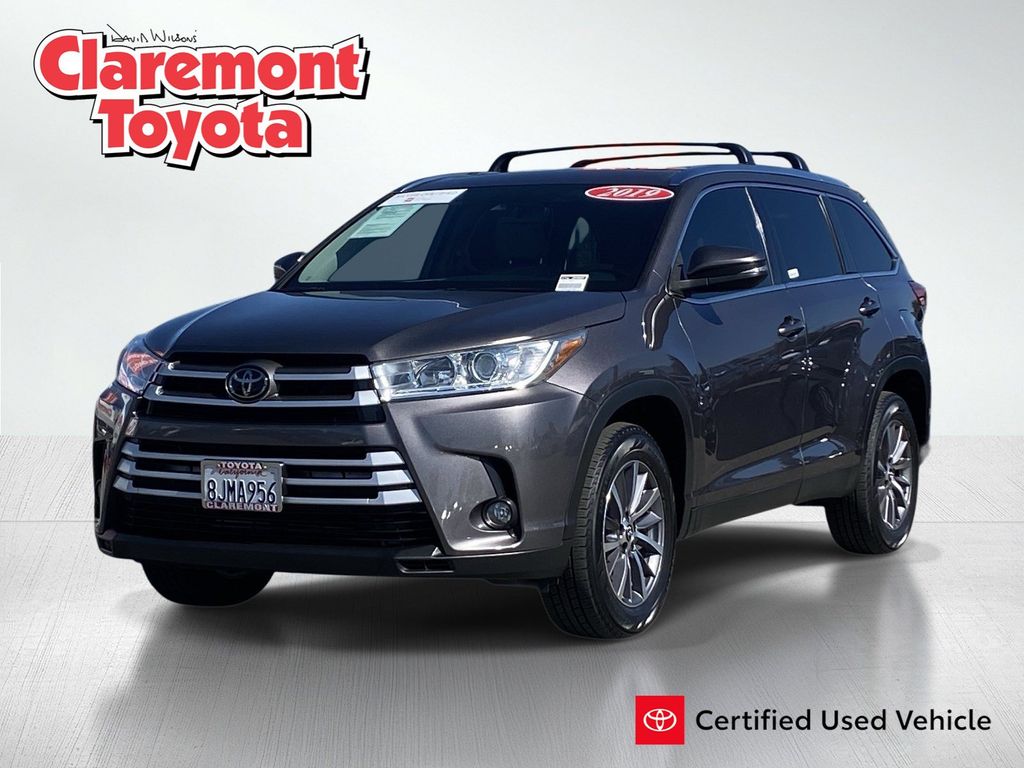 Predawn Gray Mica 2019 Toyota Highlander SUV / Crossover Front-Wheel Drive 8-Speed Automatic