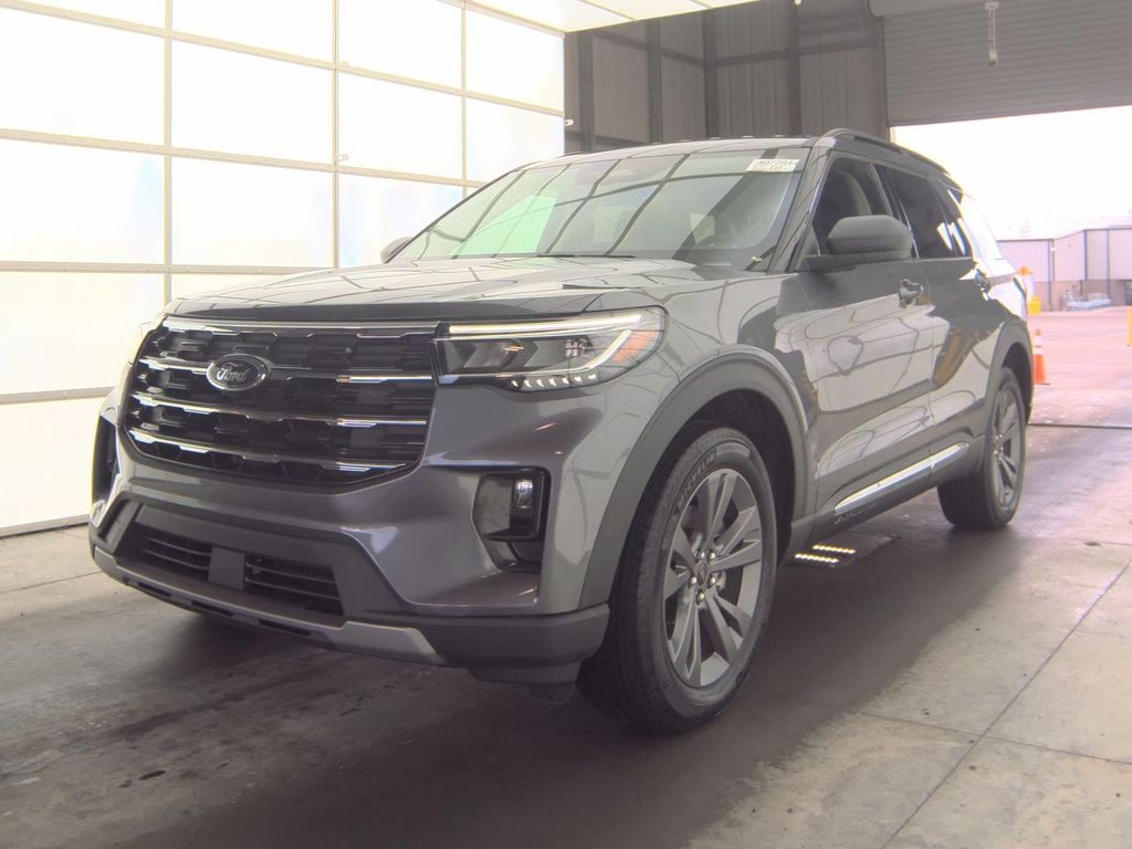 Gray Metallic 2025 Ford Explorer SUV / Crossover All-Wheel Drive Automatic