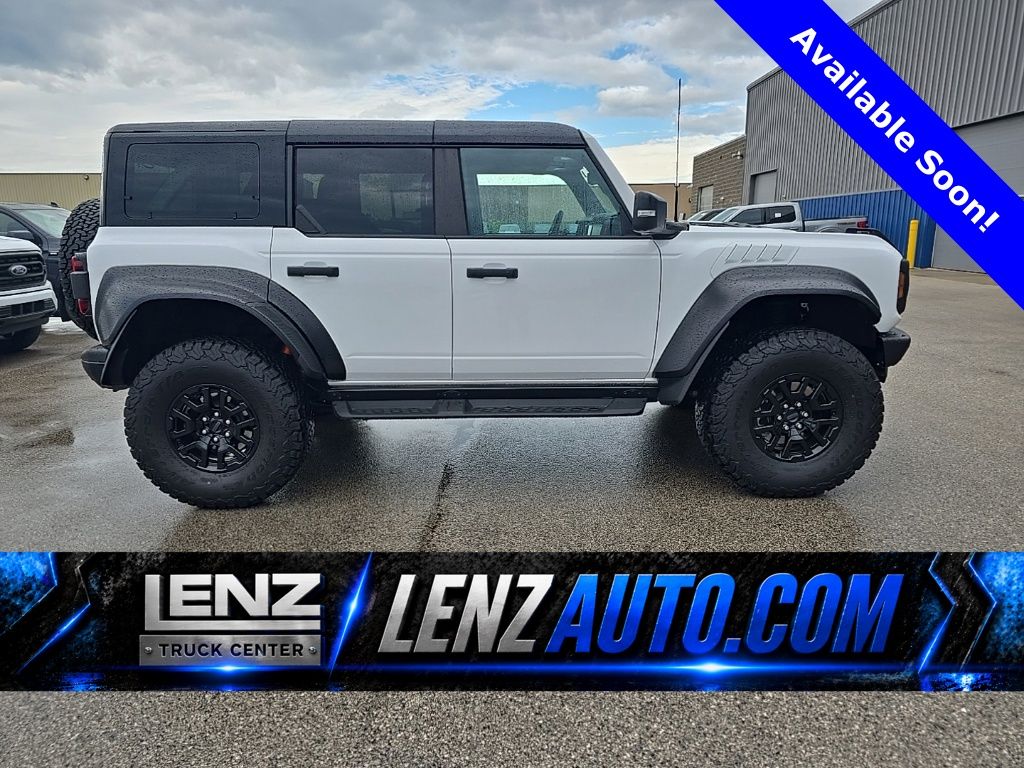Oxford White 2024 Ford Bronco Raptor SUV / Crossover Four-Wheel Drive Automatic