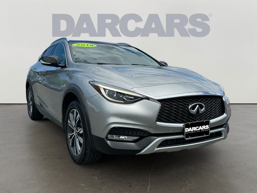 Blade Silver 2018 INFINITI QX30 Premium AWD SUV / Crossover All-Wheel Drive 7-Speed Automatic Overdrive