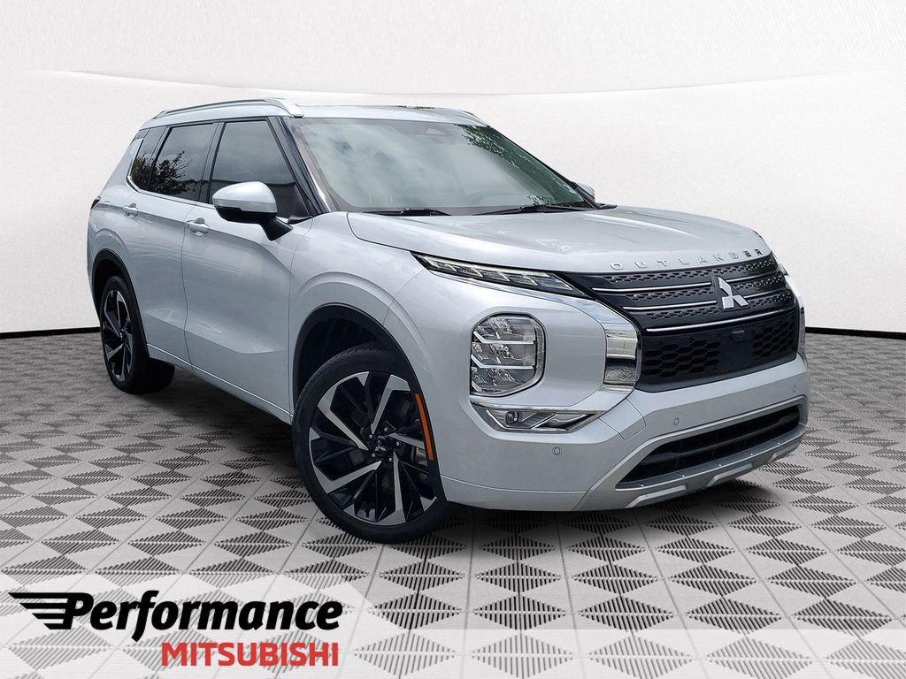 Diamond White 2024 Mitsubishi Outlander SEL FWD SUV / Crossover Front-Wheel Drive Continuously Variable Transmission