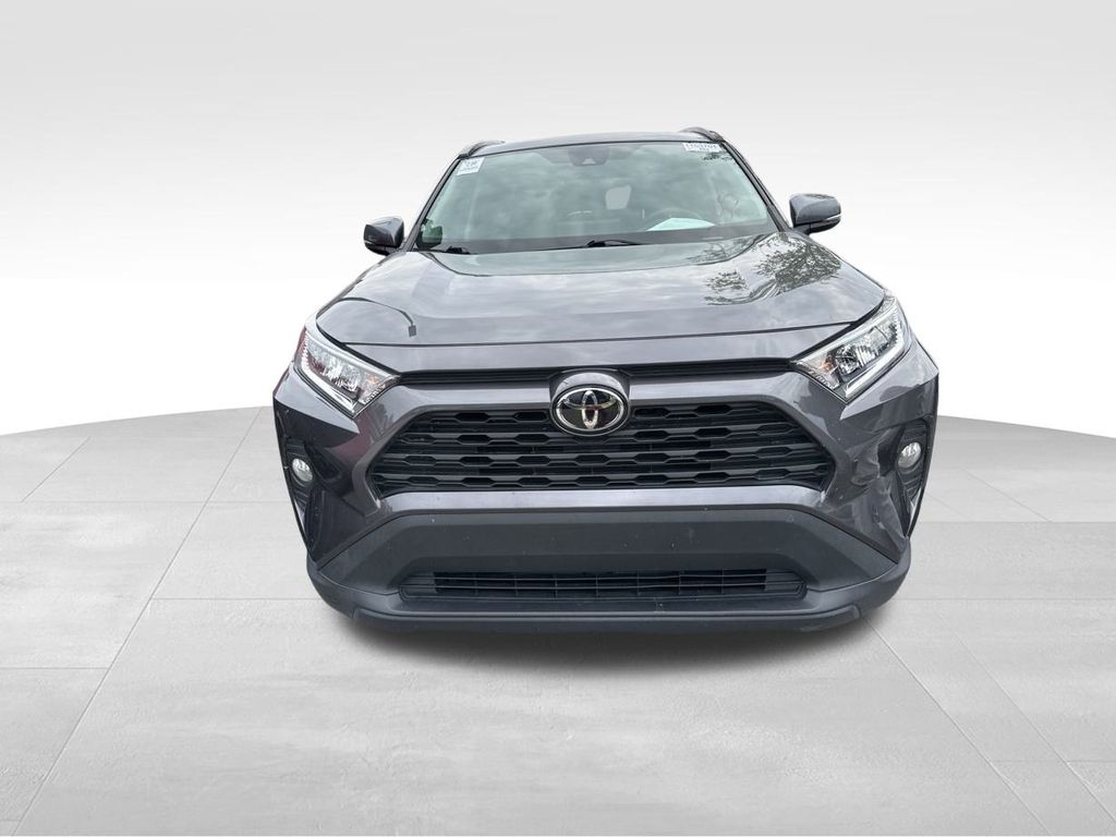 2021 Magnetic Gray Metallic Toyota RAV4 XLE Premium FWD SUV