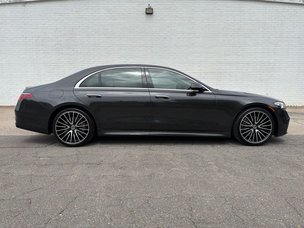 Graphite Gray Metallic 2021 Mercedes-Benz S-Class Sedan All-Wheel Drive 9-Speed Automatic