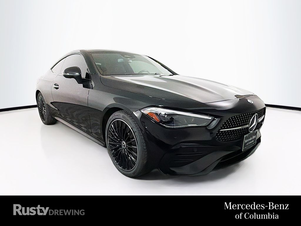 Black 2025 Mercedes-Benz CLE Coupe All-Wheel Drive 9-Speed Automatic