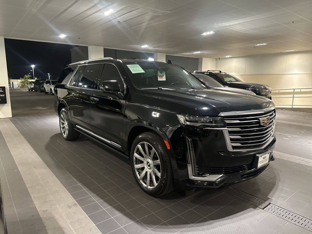 Used Car 2021 Cadillac Escalade Esv  Premium Luxury Platinum For Sale Under $50,000 In Austin, Texas