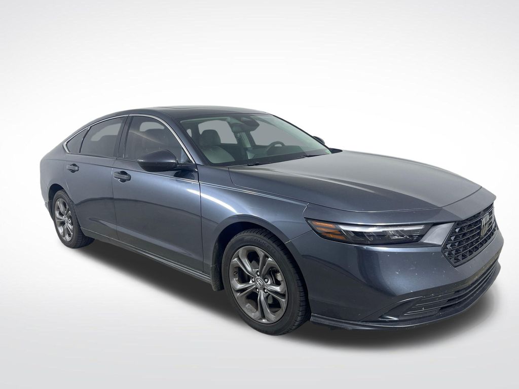 Meteorite Gray Metallic 2024 Honda Accord EX FWD Sedan Front-Wheel Drive Continuously Variable Transmission
