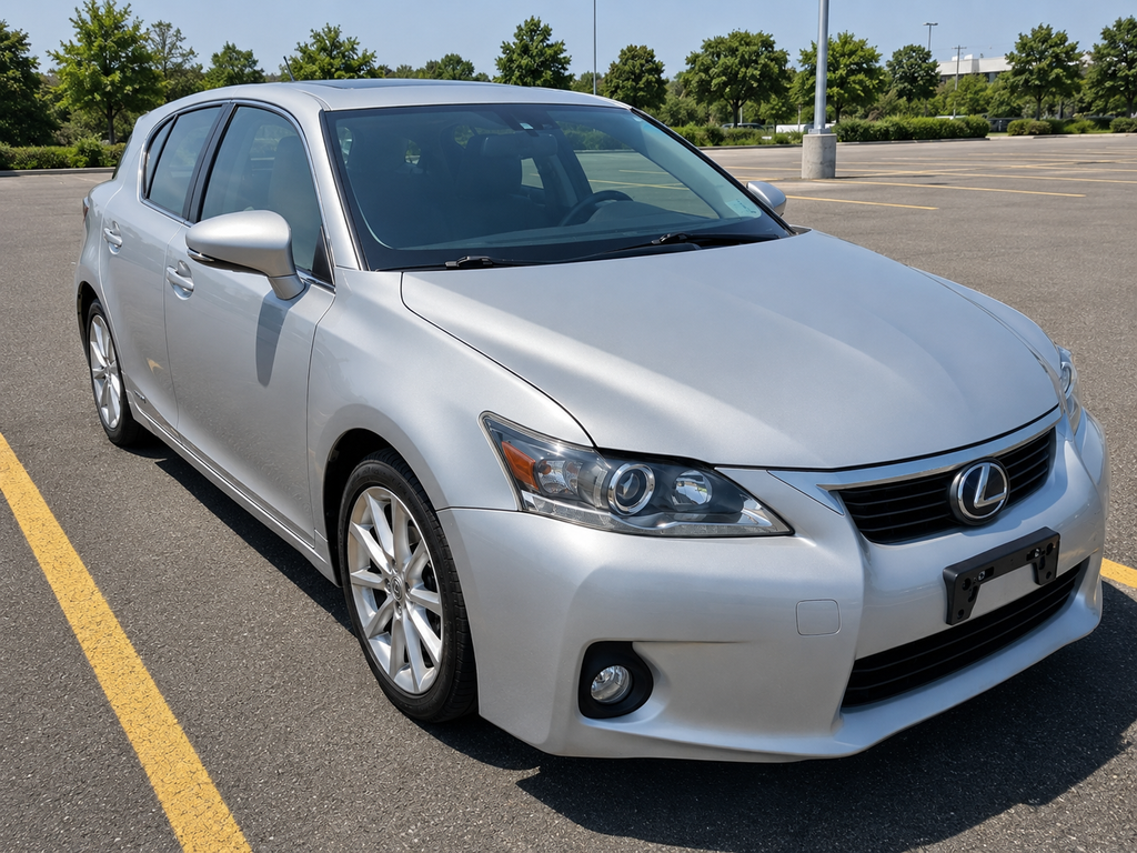 2012 Lexus CT Hybrid Tungsten Pearl Vagón Tracción delantera Transmisión variable continua