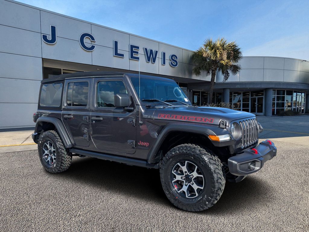 Crystal Metallic 2021 Jeep Wrangler Unlimited Rubicon 4WD SUV / Crossover Four-Wheel Drive 8-Speed Automatic
