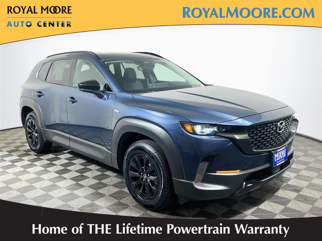 Ingot Blue Metallic 2025 Mazda CX-50 SUV / Crossover All-Wheel Drive Continuously Variable Transmission