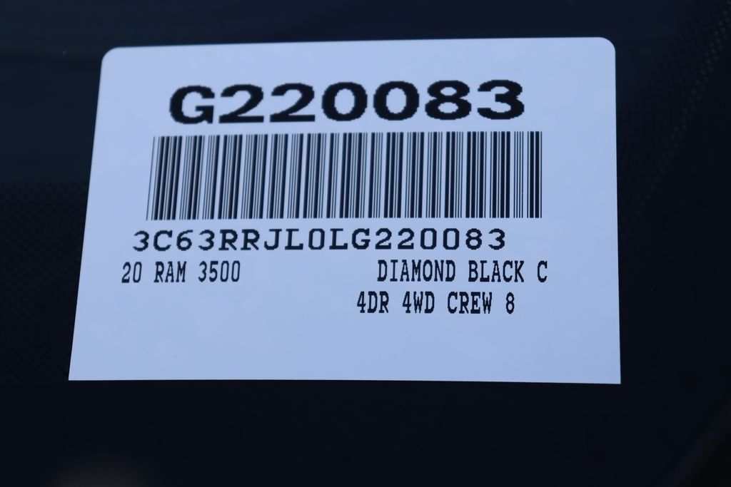 2020 RAM 3500 Laramie 7