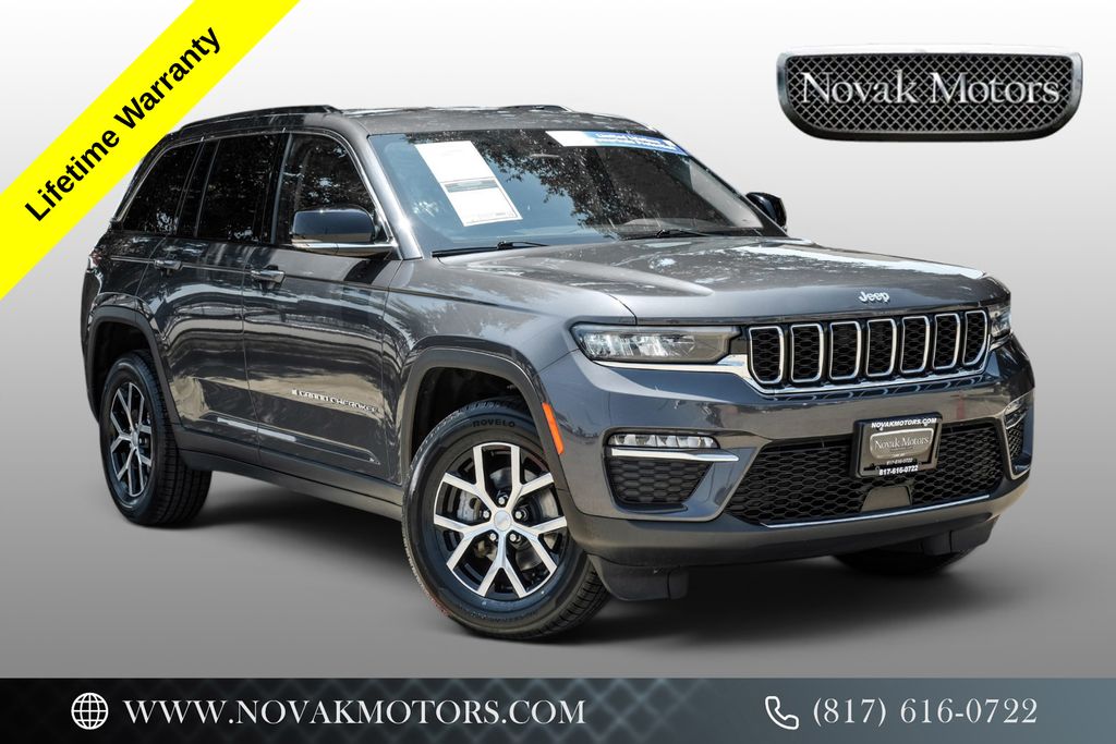 Baltic Gray Metallic Clearcoat 2023 Jeep Grand Cherokee SUV / Crossover Four-Wheel Drive 8-Speed Automatic