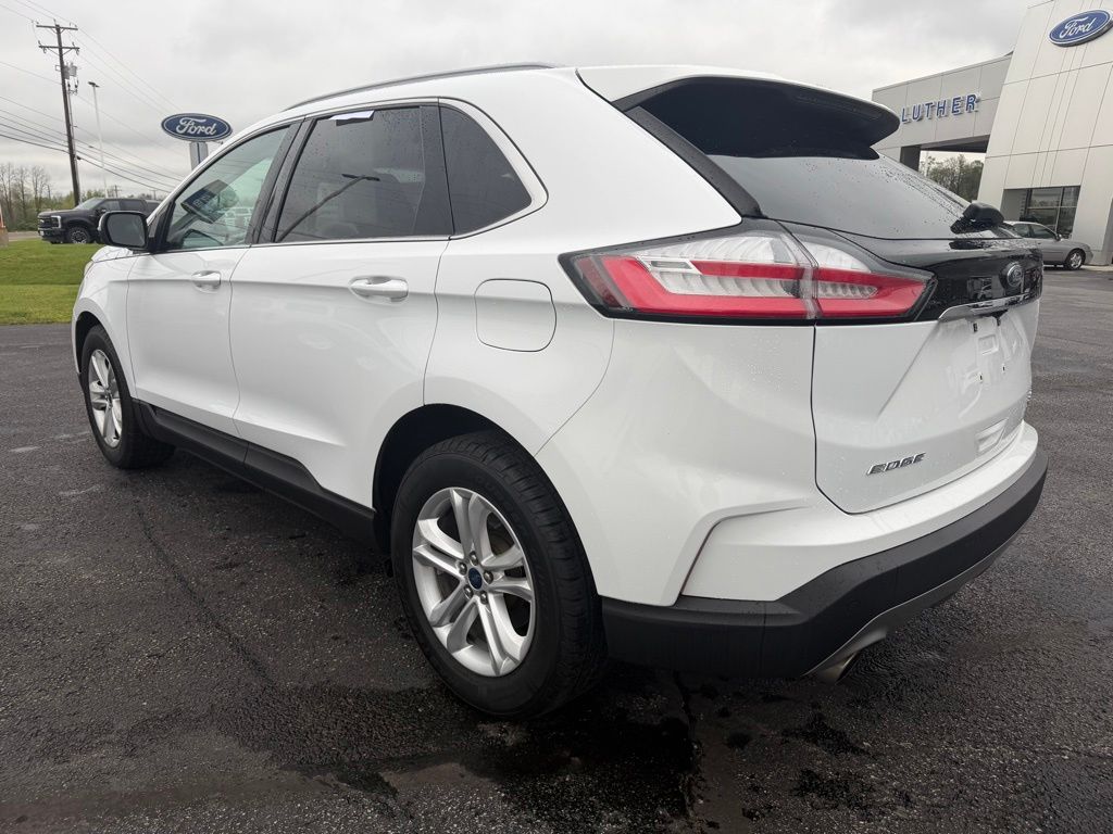 2020 Ford Edge SEL White at Bob Ruth Ford