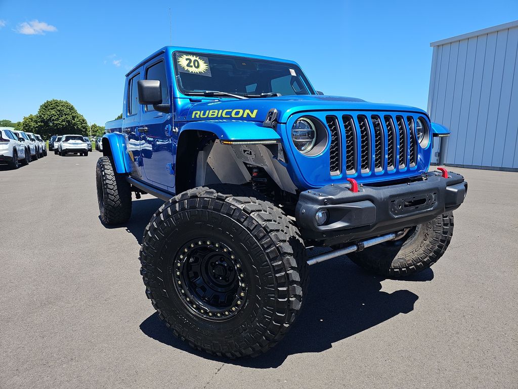 Blue Pearl 2020 Jeep Gladiator Pickup Truck Four-Wheel Drive 8-Speed Automatic