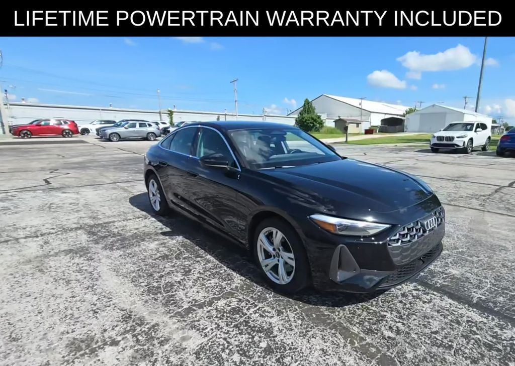 Black Metallic 2025 Audi A5 quattro Premium Sedan Sedan All-Wheel Drive 7-Speed Automatic