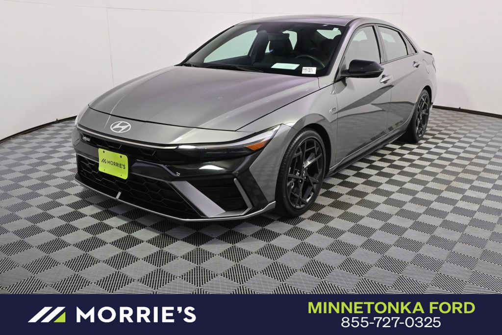 Fluid Metal 2024 Hyundai Elantra N Line FWD Sedan Front-Wheel Drive 7-Speed Dual Clutch