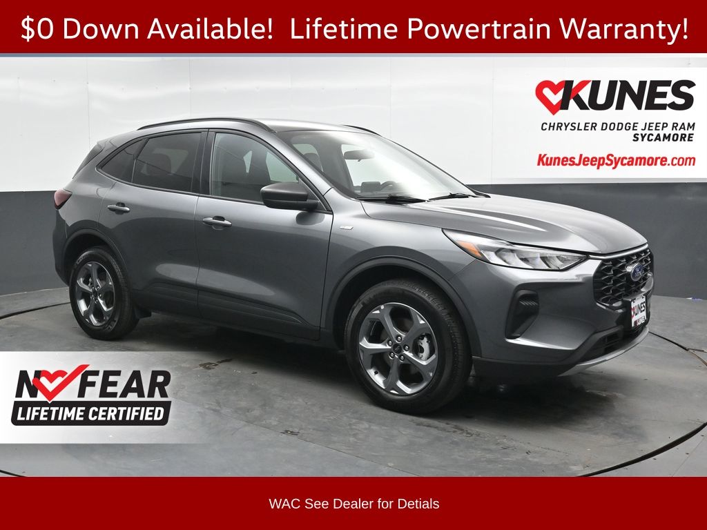 Gray Metallic 2025 Ford Escape SUV / Crossover All-Wheel Drive 8-Speed Automatic