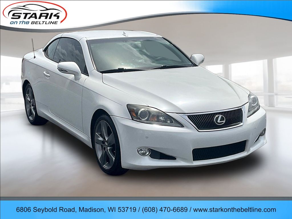 Starfire Pearl 2011 Lexus IS 350C Convertible RWD Convertible Rear-Wheel Drive 6-Speed Automatic