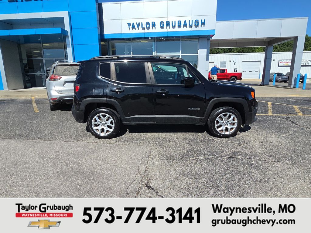Black 2017 Jeep Renegade SUV / Crossover Four-Wheel Drive 9-Speed Automatic