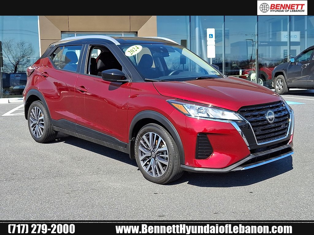 used 2024 Nissan Kicks car, priced at $19,195
