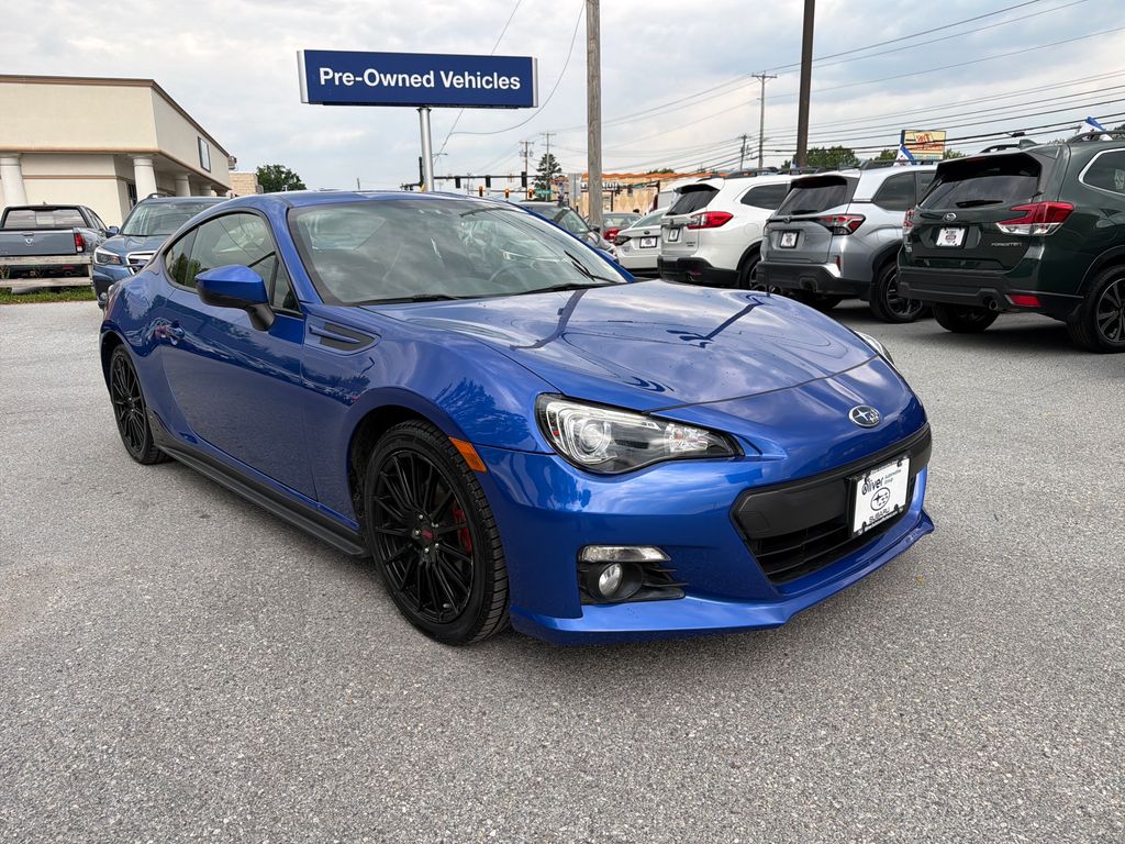 2015 Subaru BRZ Series.Blue RWD