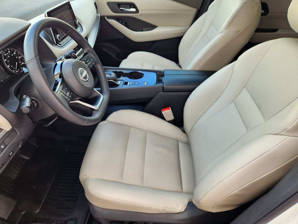 2022 Nissan Rogue SV White at South Houston Nissan