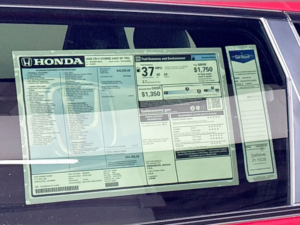 2026 Honda CR-V Hybrid Sport Touring