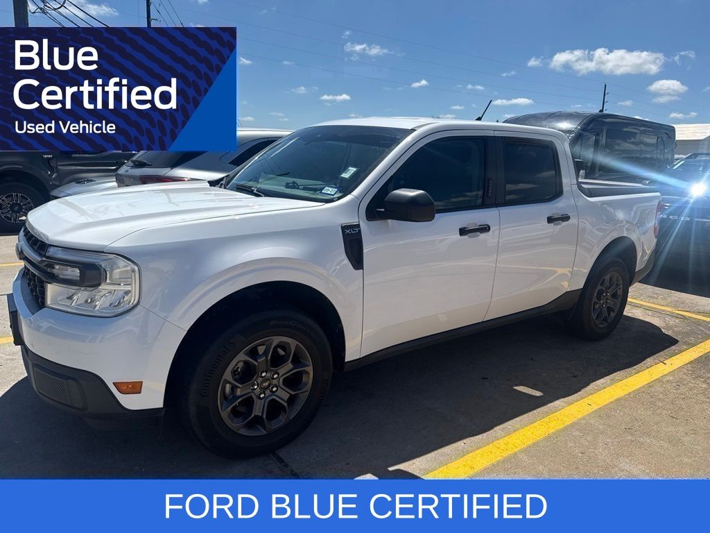 2022 Ford Maverick XLT White at Community Toyota