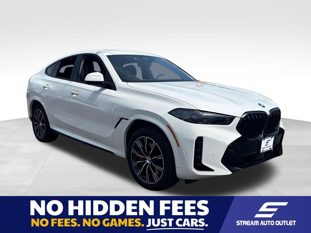 Alpine White 2026 BMW X6 SUV / Crossover All-Wheel Drive 8-Speed Automatic