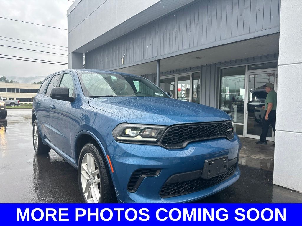 Blue (Frostbite Pearlcoat) 2025 Dodge Durango SUV / Crossover All-Wheel Drive 8-Speed Automatic