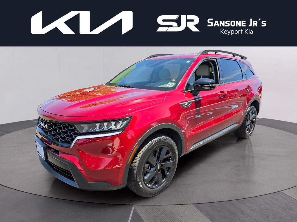Passion Red Tintcoat 2023 Kia Sorento SUV / Crossover All-Wheel Drive 8-Speed Automatic