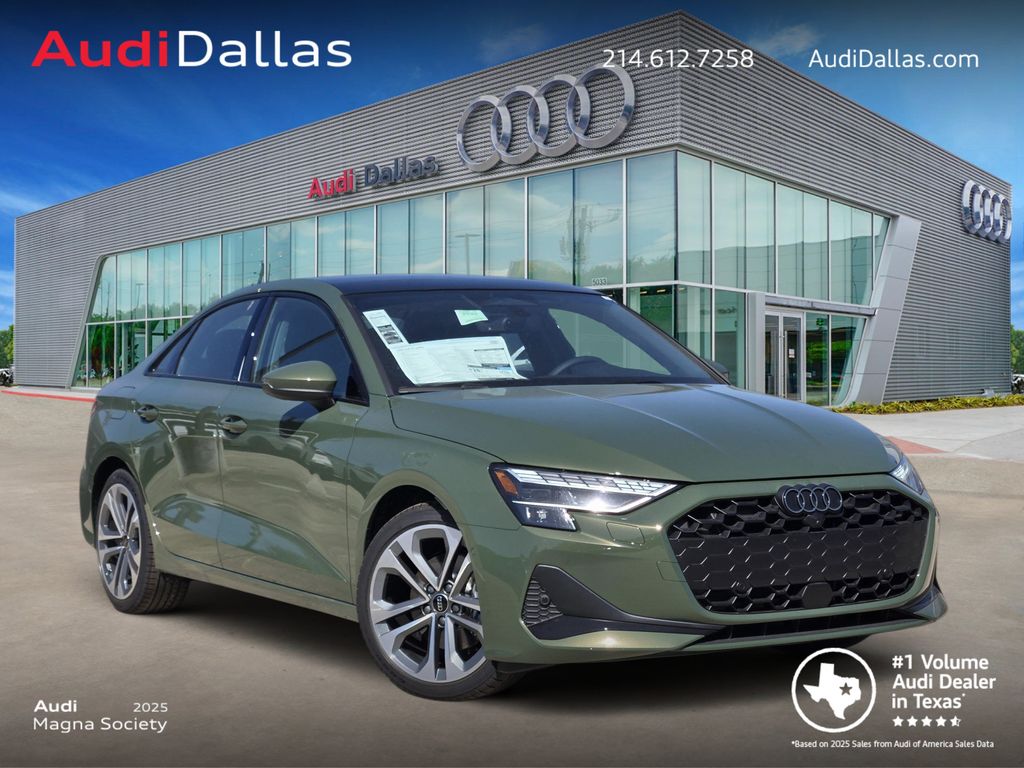 Green 2026 Audi A3 Sedan All-Wheel Drive 7-Speed Automatic