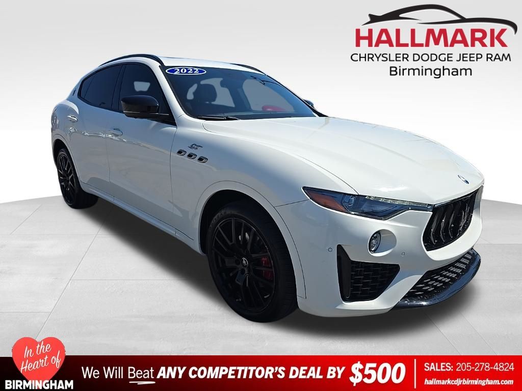 White 2022 Maserati Levante GT AWD SUV / Crossover All-Wheel Drive 8-Speed Automatic