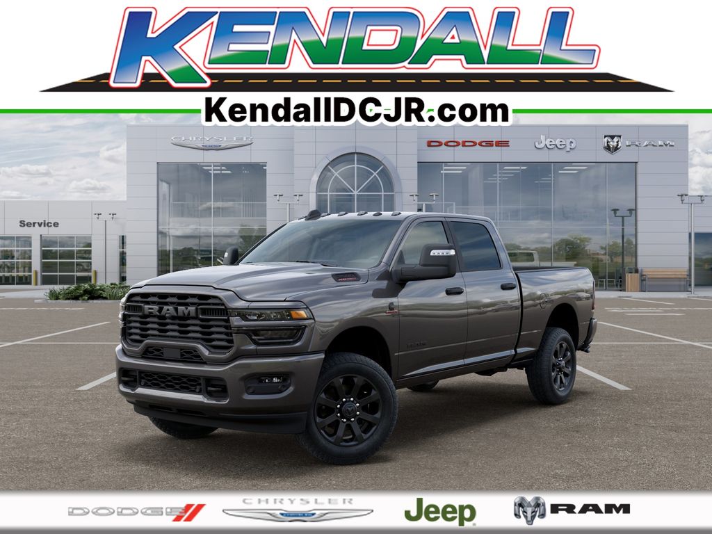 Gray (Granite Crystal Metallic Clearcoat) 2026 RAM 2500 Big Horn Crew Cab 4WD Pickup Truck Four-Wheel Drive 8-Speed Automatic