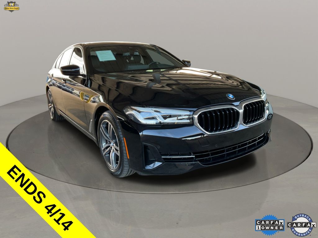 Jet Black 2023 BMW 5 Series 530i RWD Sedan Rear-Wheel Drive 8-Speed Automatic