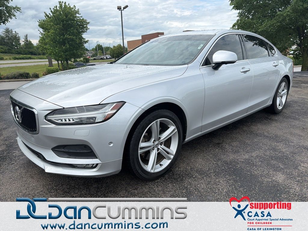 Bright Silver Metallic 2018 Volvo S90 Sedan All-Wheel Drive Automatic