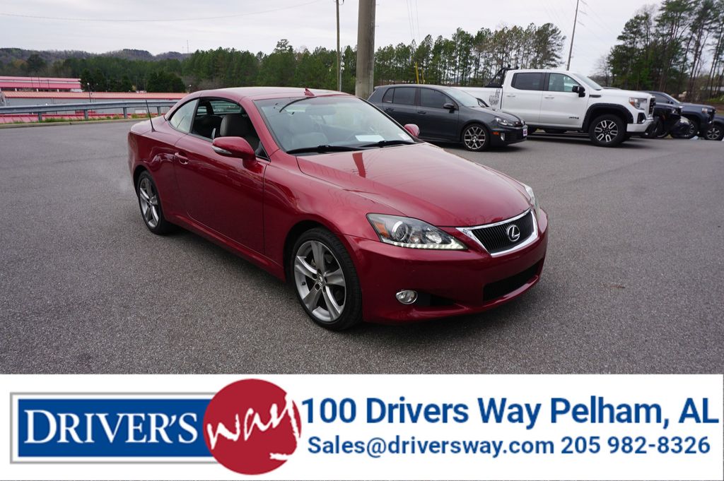 2012 Lexus IS 250C Convertible RWD