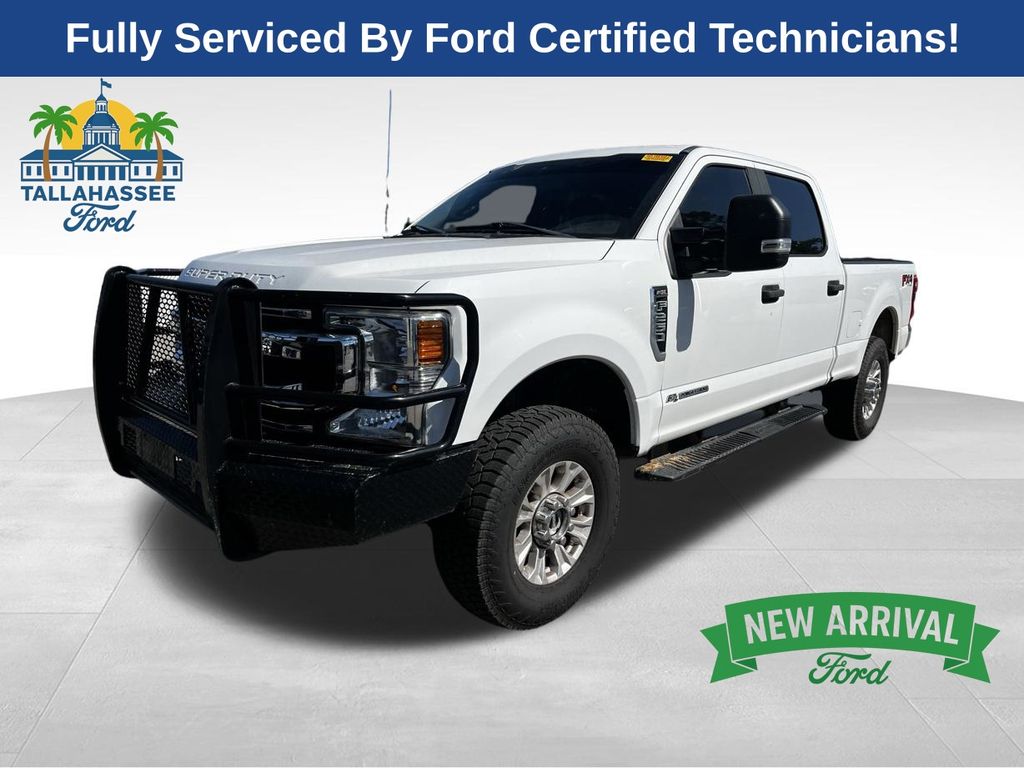Oxford White 2020 Ford F-250 Super Duty XL Crew Cab 4WD Pickup Truck Four-Wheel Drive Automatic