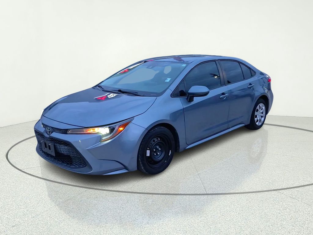 2020 Toyota Corolla LE Blue at Durrett Motor Company
